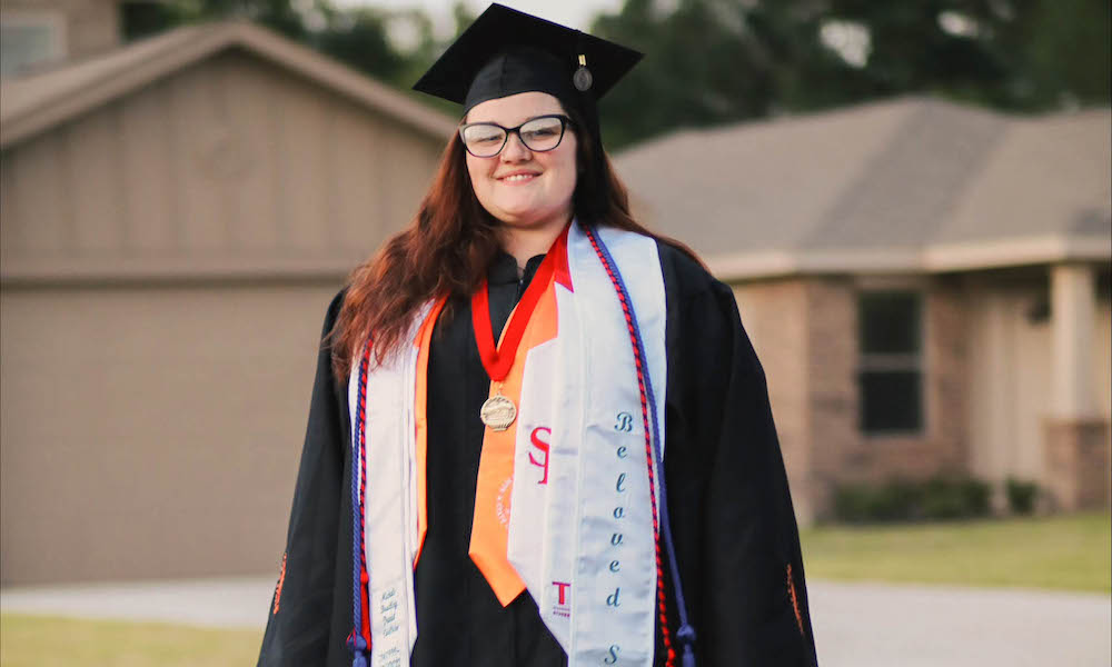 Commencement Spotlight Star Brown Sam Houston State University